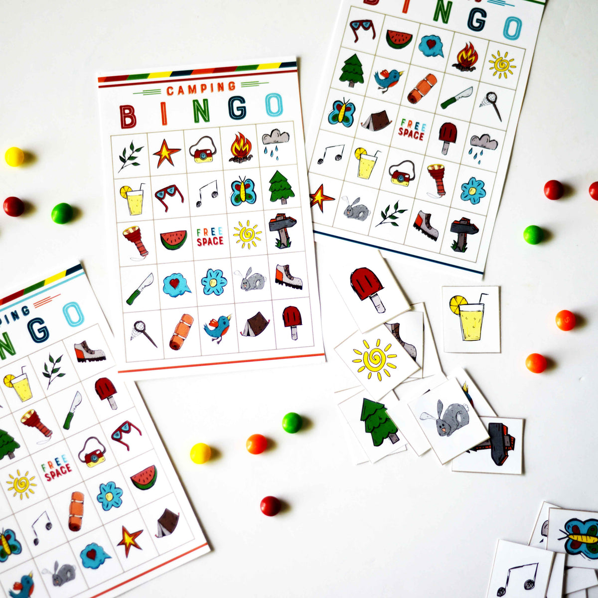 Camping BINGO Printable Game – Ministering Printables