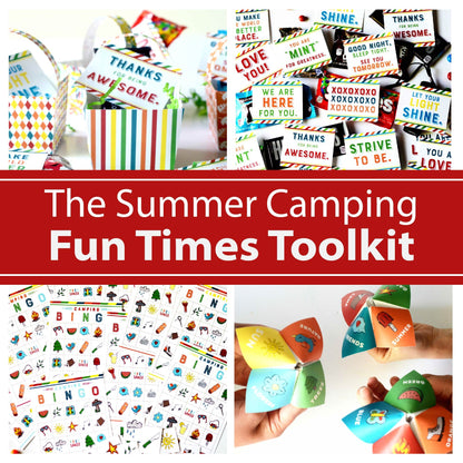 The Happy Kid Summer Fun Bundle | Summer Printable Games & Activities to Keep Your Kids Busy and Happy!