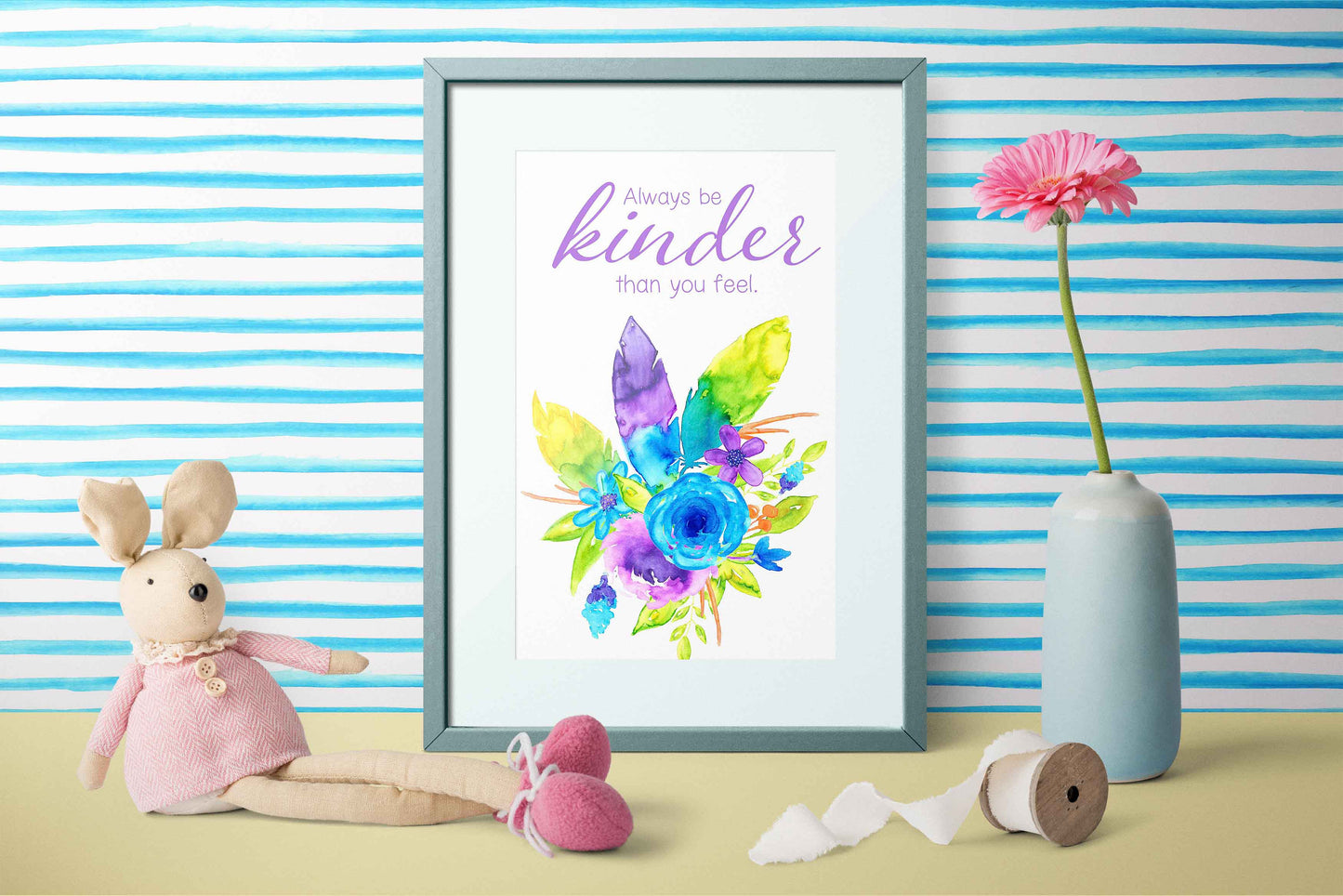 Spring Daydream Floral Design Clip Art