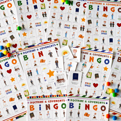 Doctrine And Covenants BINGO Printable Game | LDS Game for Kids