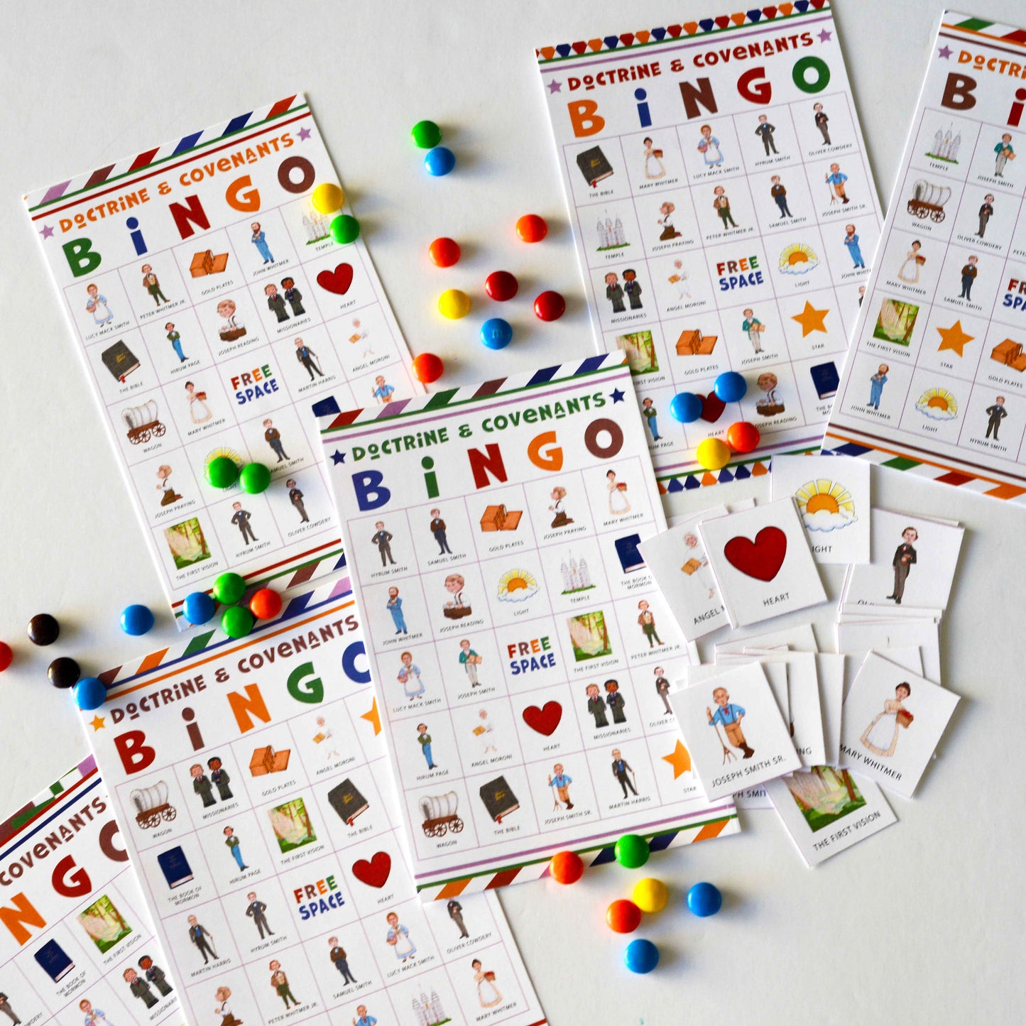 Doctrine And Covenants BINGO Printable Game | LDS Game for Kids