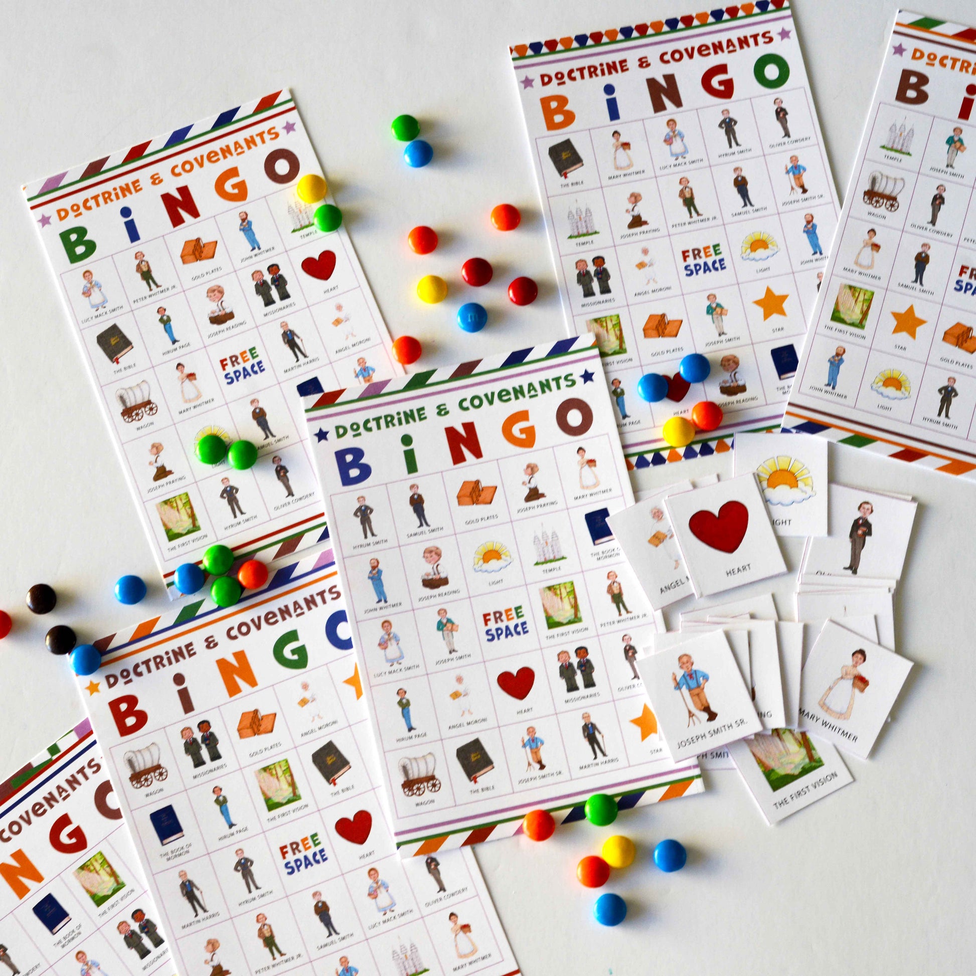 Doctrine And Covenants BINGO Printable Game | LDS Game for Kids