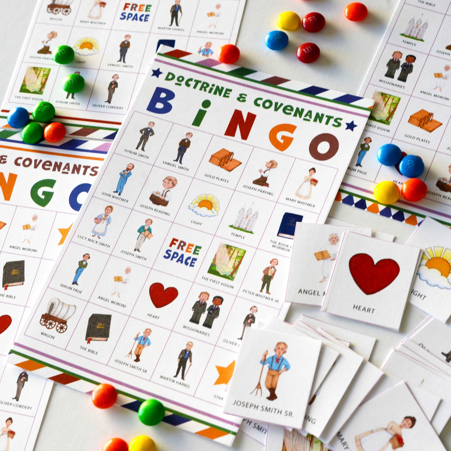 Doctrine And Covenants BINGO Printable Game | LDS Game for Kids