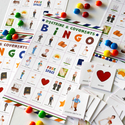Doctrine And Covenants BINGO Printable Game | LDS Game for Kids