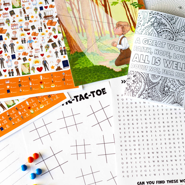 Doctrine and Covenants Coloring & Activity Kit for Kids