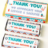 Hero Healthcare Appreciation Gift Printable Kit | Candy Bar Wrappers for Doctors, Nurses, Healthcare Workers