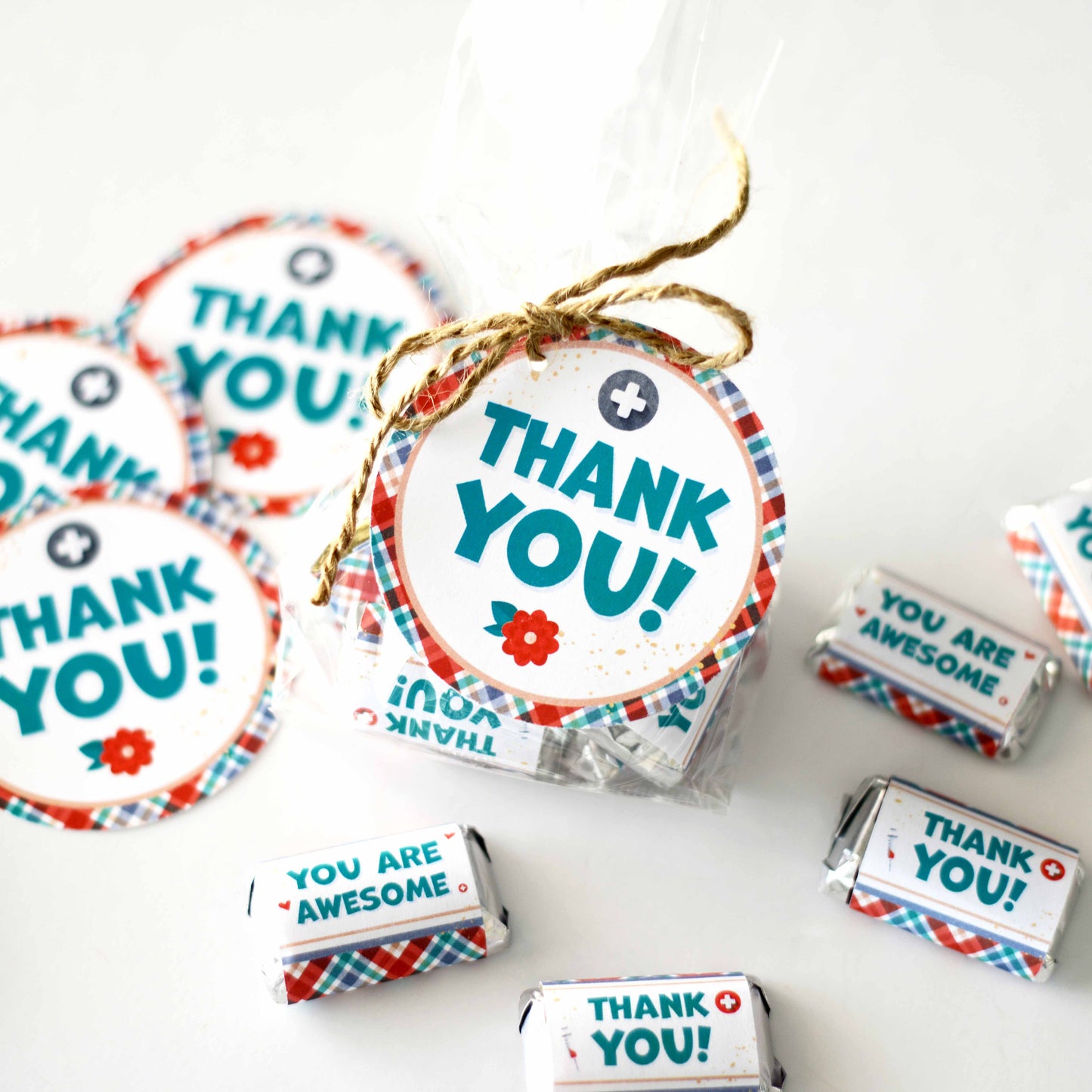 Hero Healthcare Appreciation Gift Printable Kit | Candy Bar Wrappers for Doctors, Nurses, Healthcare Workers