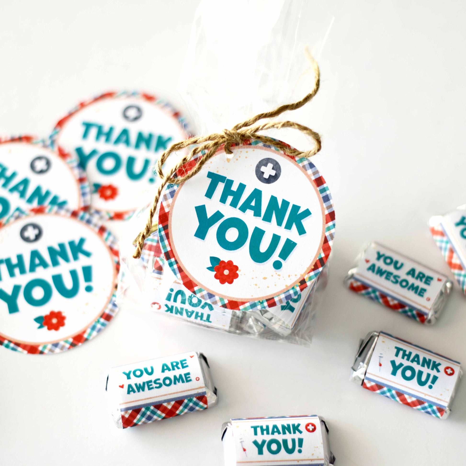 Hero Healthcare Appreciation Gift Printable Kit | Candy Bar Wrappers for Doctors, Nurses, Healthcare Workers