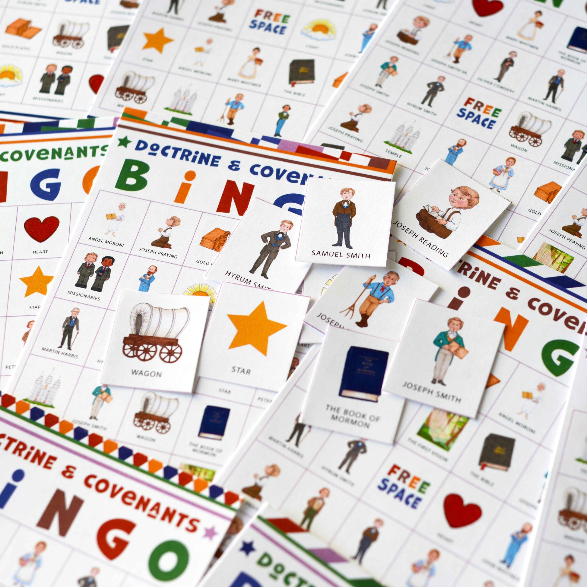 Doctrine And Covenants BINGO Printable Game | LDS Game for Kids