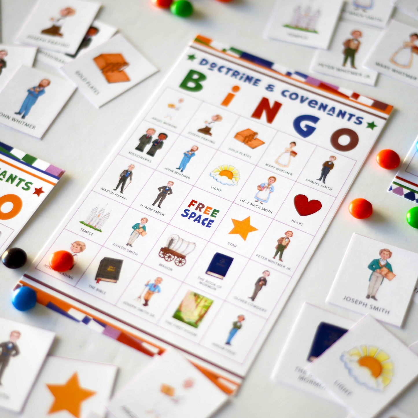 Doctrine And Covenants BINGO Printable Game | LDS Game for Kids