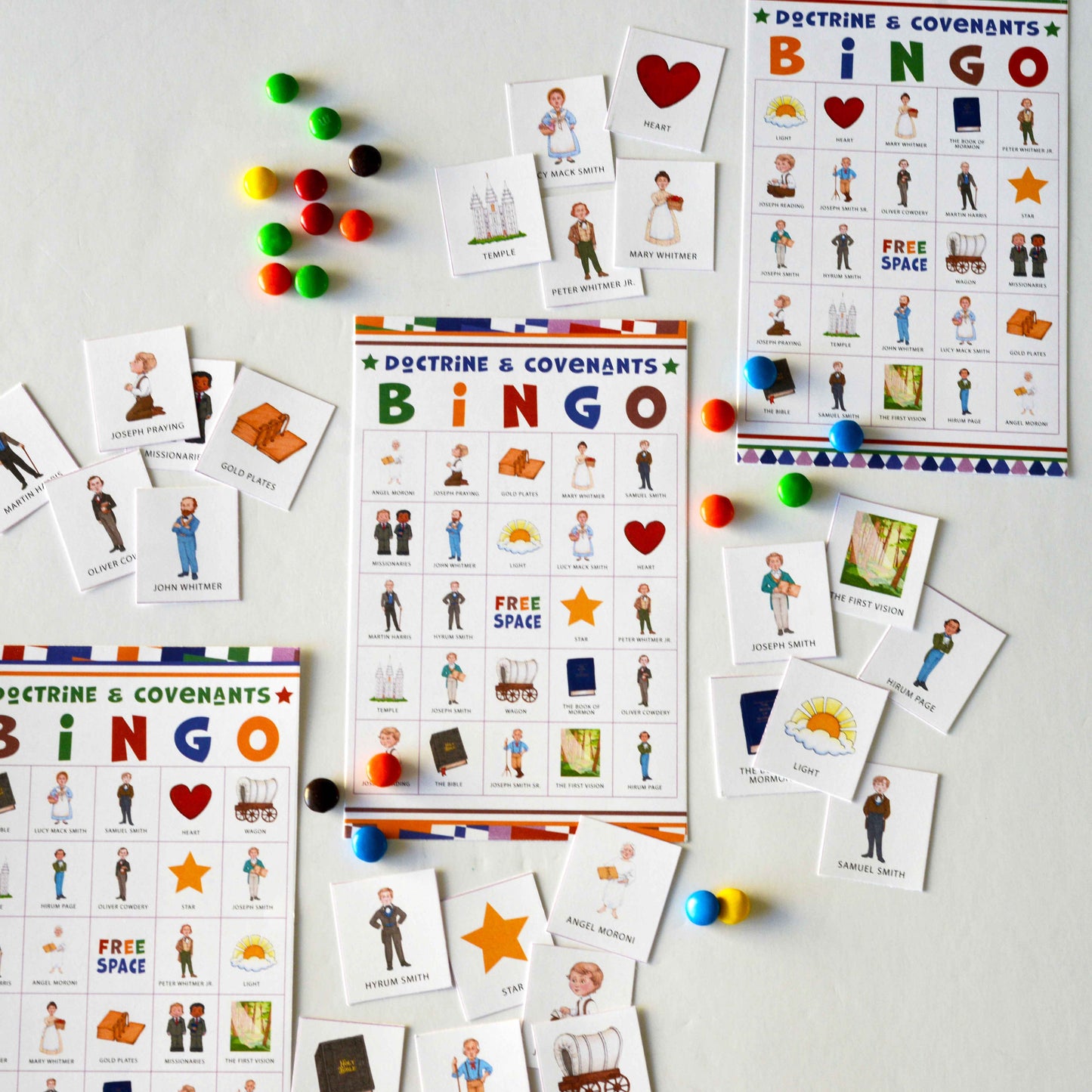 Doctrine And Covenants BINGO Printable Game | LDS Game for Kids