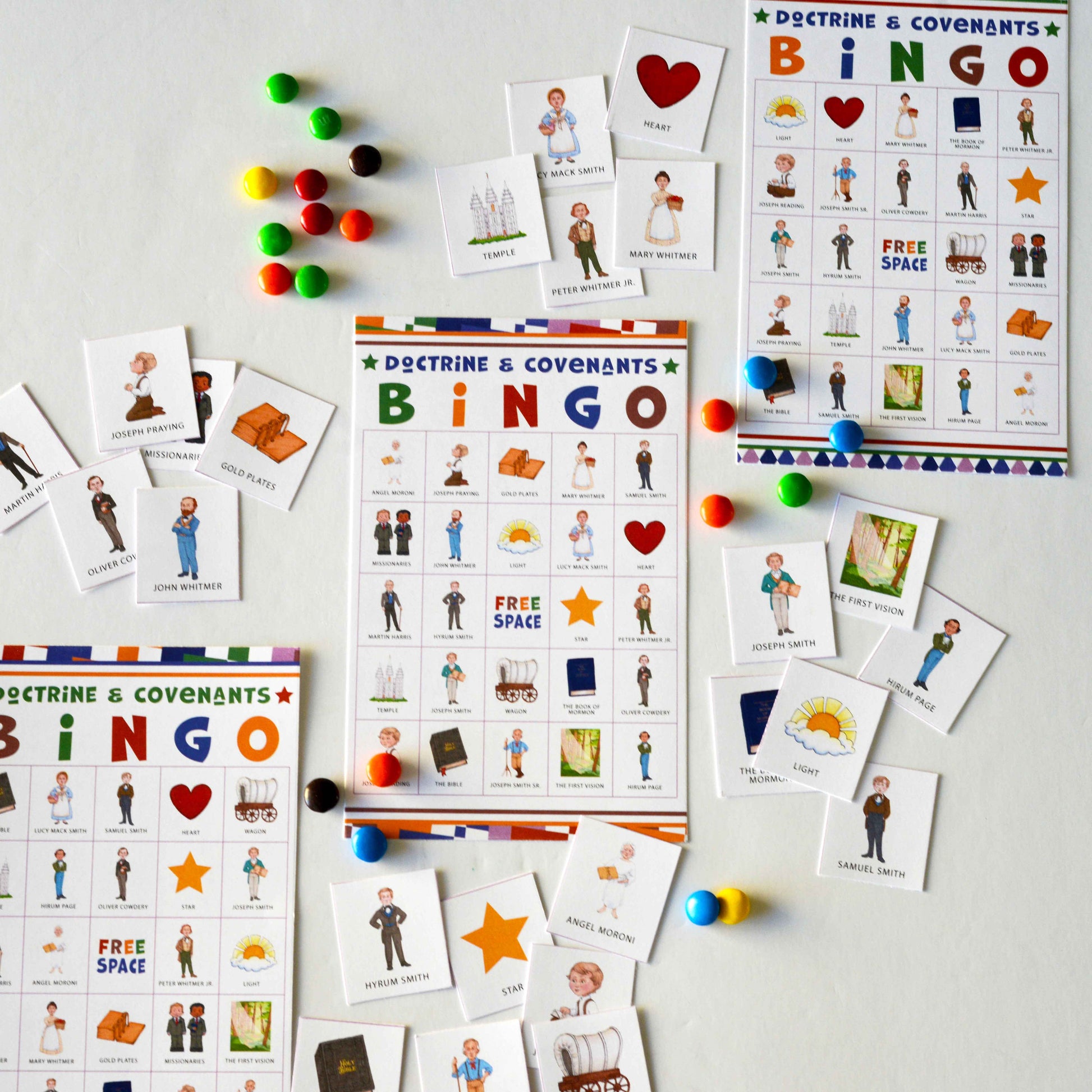 Doctrine And Covenants BINGO Printable Game | LDS Game for Kids