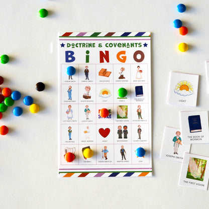 Doctrine And Covenants BINGO Printable Game | LDS Game for Kids