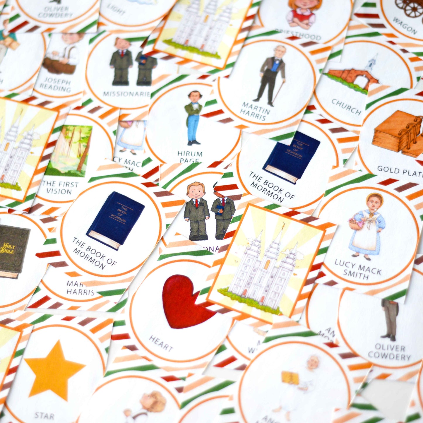 Doctrine And Covenants Memory Printable Game | LDS Primary Games Helps for Kids