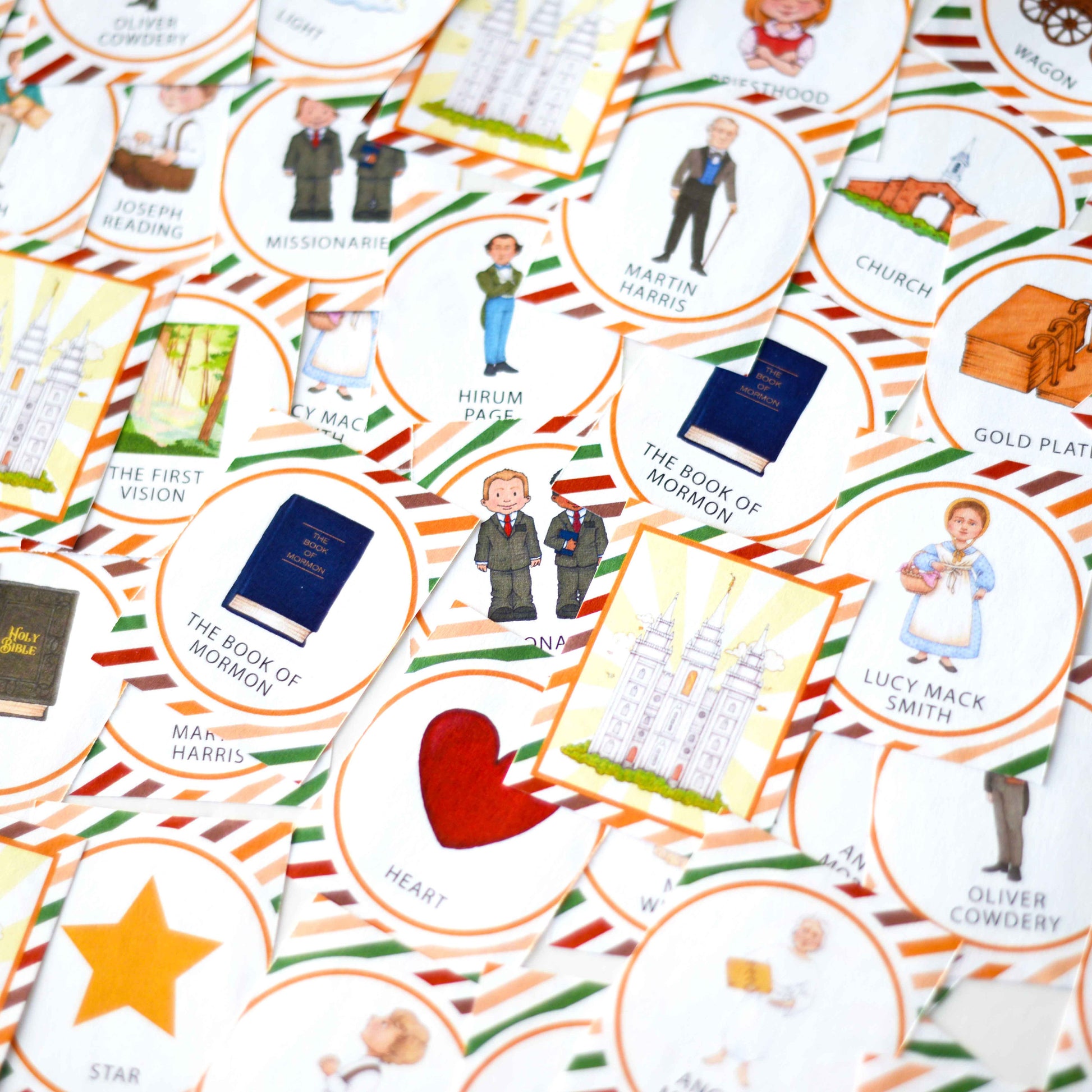 Doctrine And Covenants Memory Printable Game | LDS Primary Games Helps for Kids