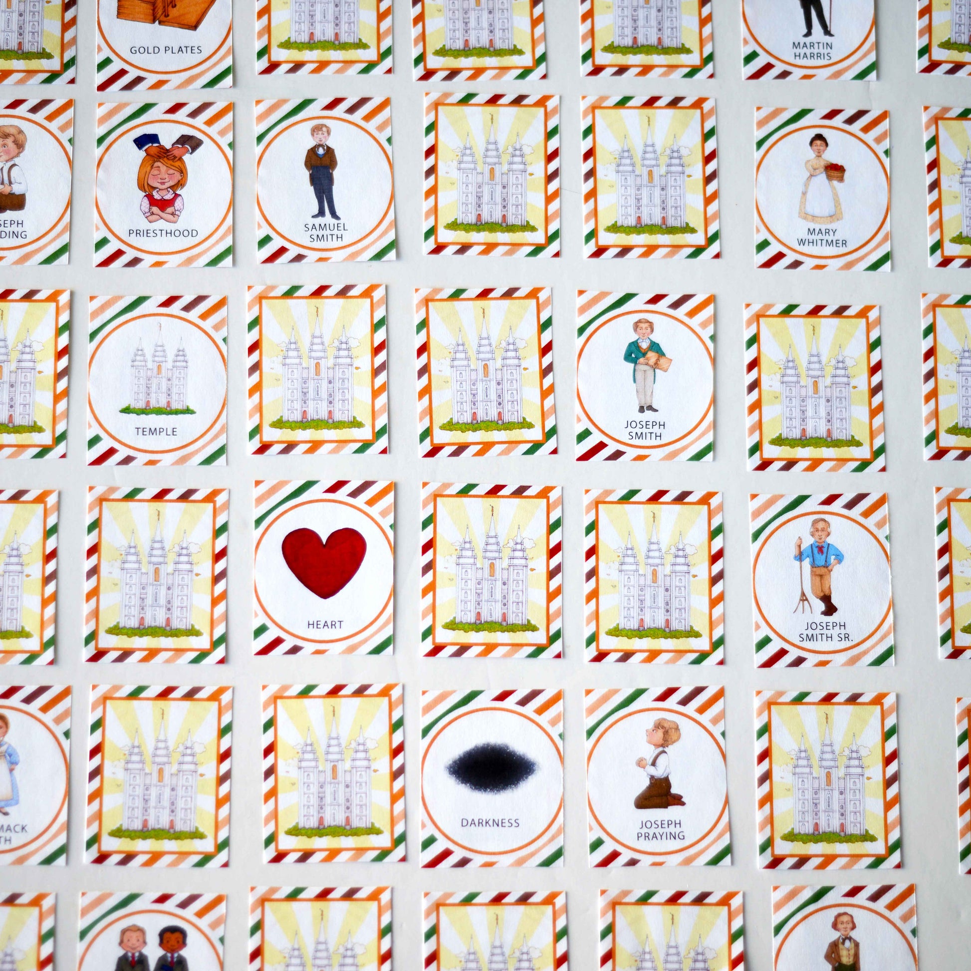 Doctrine And Covenants Memory Printable Game | LDS Primary Games Helps for Kids