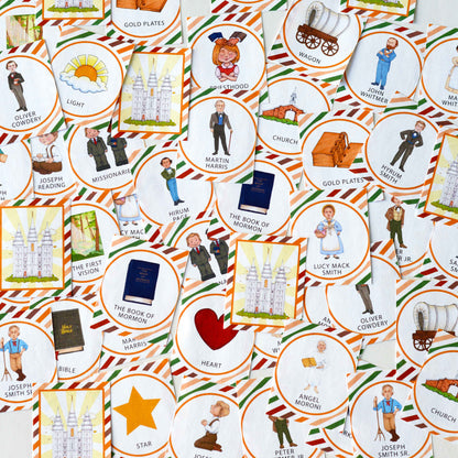 Doctrine And Covenants Memory Printable Game | LDS Primary Games Helps for Kids