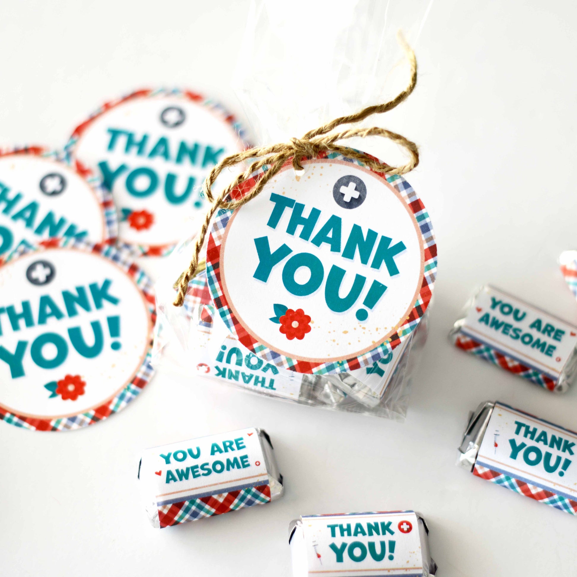 Hero Healthcare Appreciation Gift Printable Kit | Candy Bar Wrappers for Doctors, Nurses, Healthcare Workers