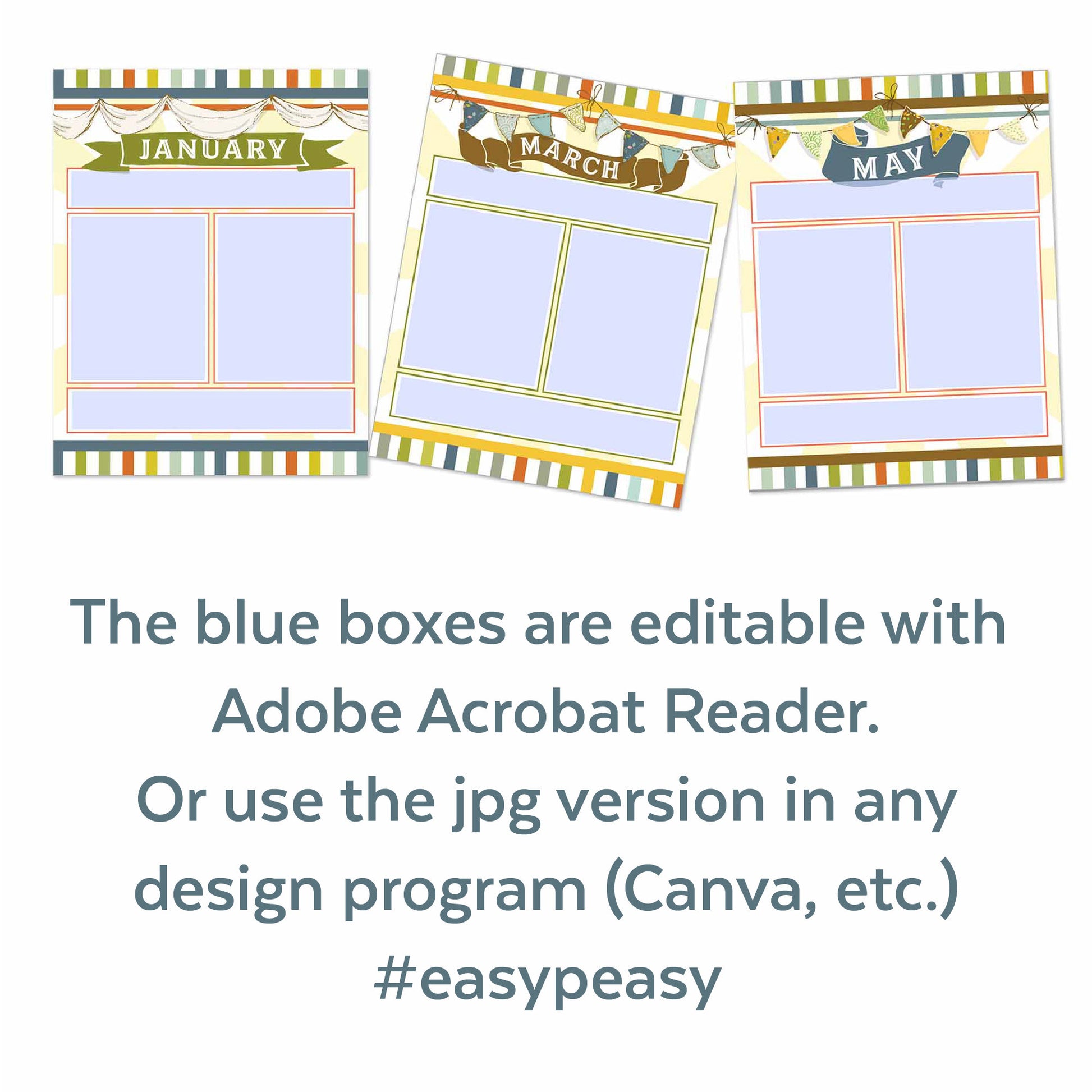 Editable Newsletters for Primary | Editable Blank Newsletters