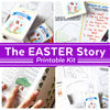 The Easter Story Scripture Printable Kit Ministering Printables
