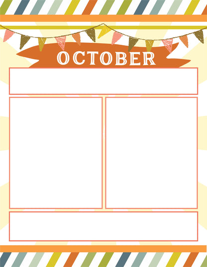 Editable Newsletters for Primary | Editable Blank Newsletters