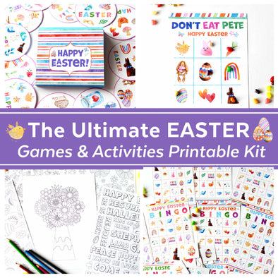 The Easter Games Printable Kit | Easter Activities for Kids & Families