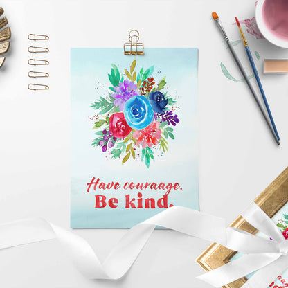 Beautiful Day Waterrcolor Floral Clip Art | Free Commercial Use Clip Art