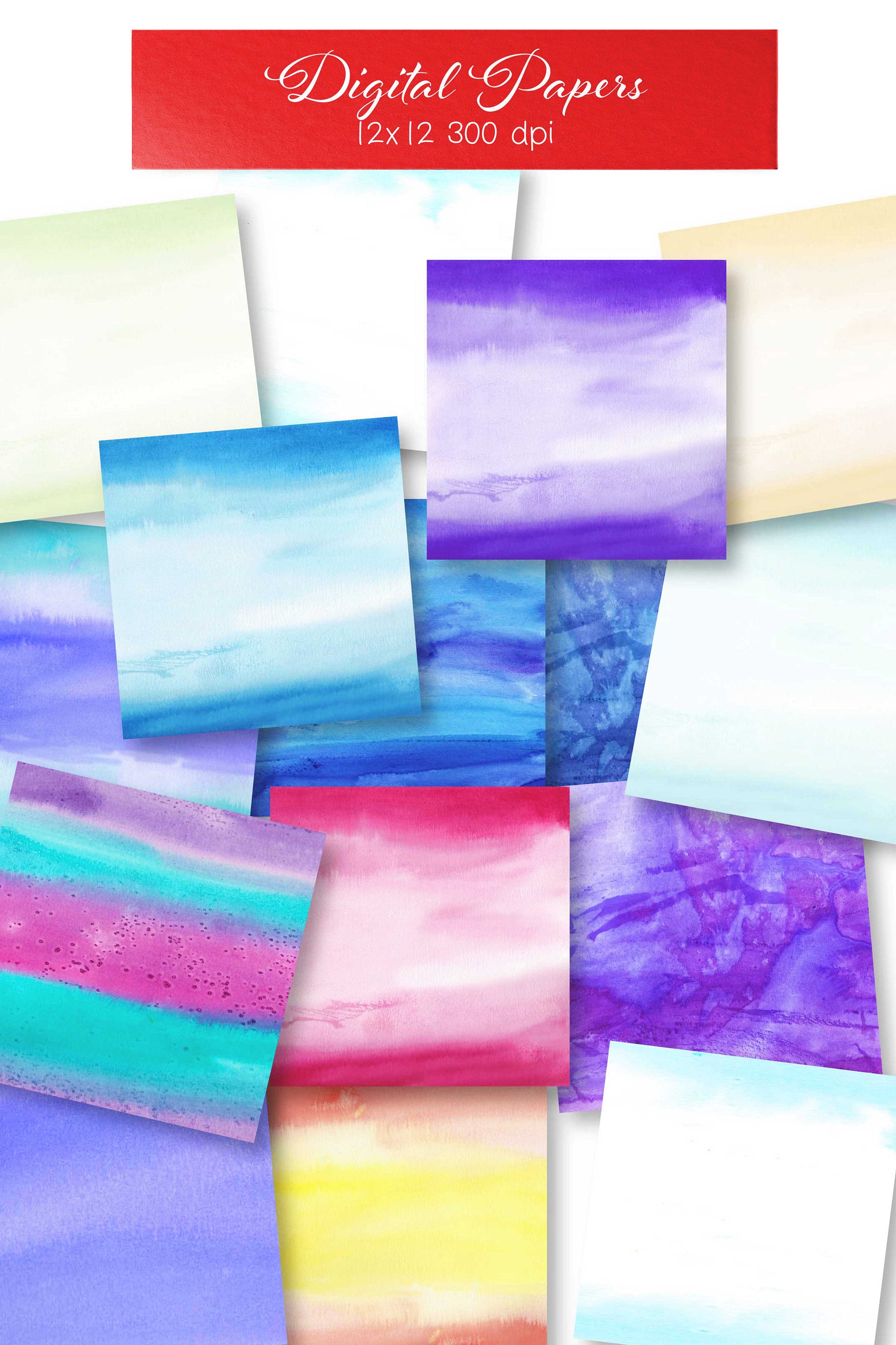 Beautiful Day Waterrcolor Floral Clip Art | Free Commercial Use Clip Art