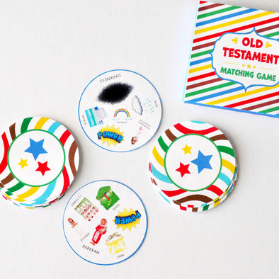 Old Testament Matching Game {Spot It Style} – Ministering Printables