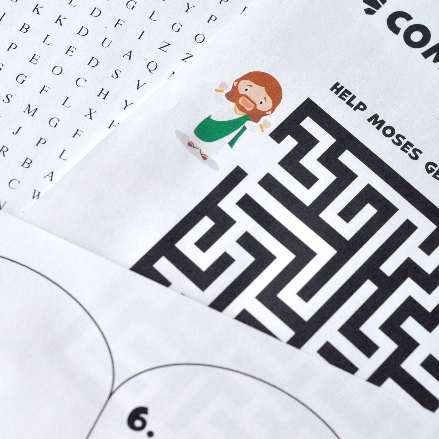 The 10 Commandments Printable Kit | Old Testament Games & Activities