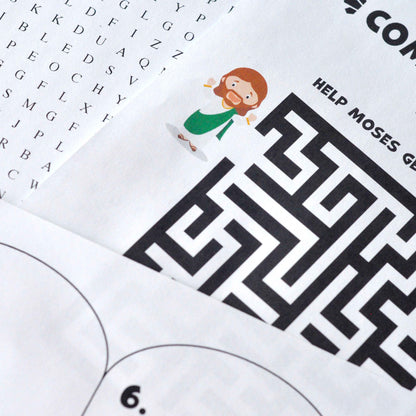 The 10 Commandments Printable Kit | Old Testament Games & Activities