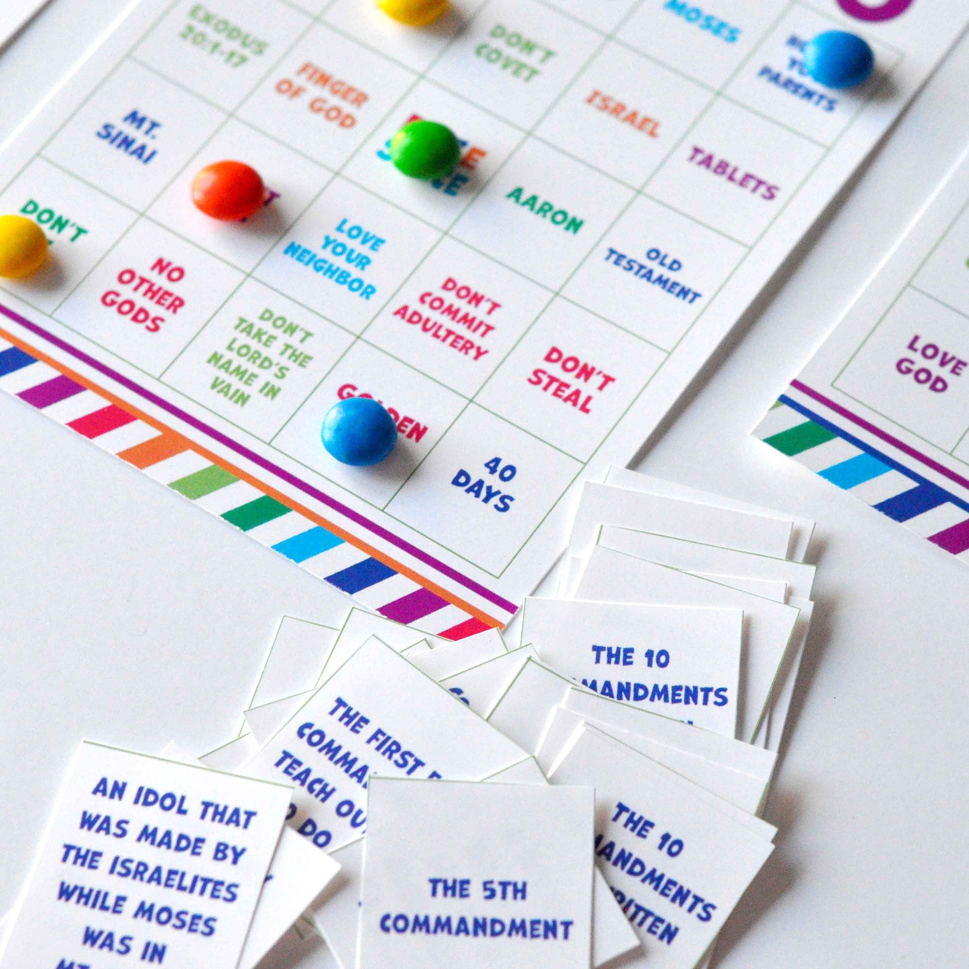 The 10 Commandments Printable Kit | Old Testament Games & Activities