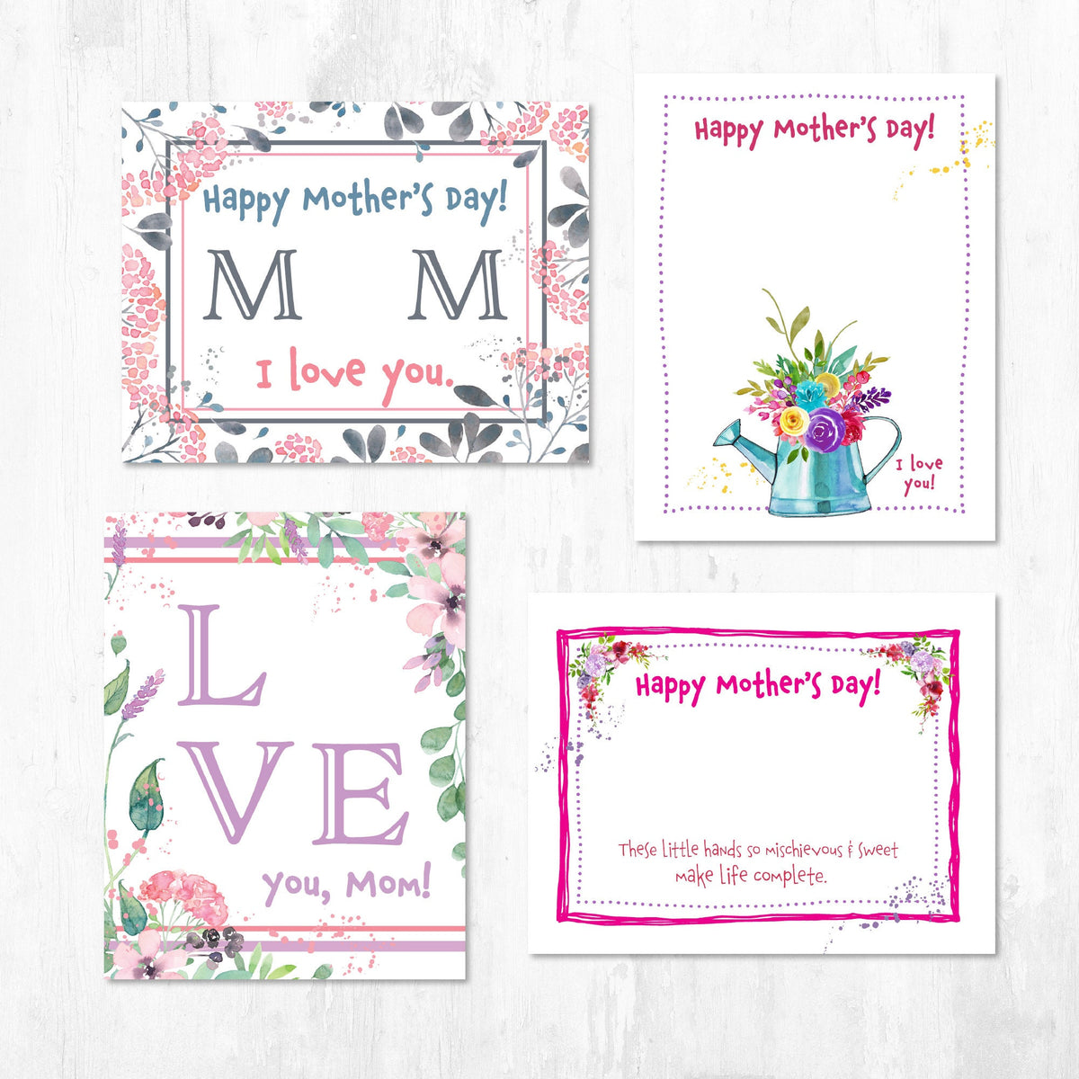 Mother's Day Handprint Printable Gift Collection – Ministering Printables