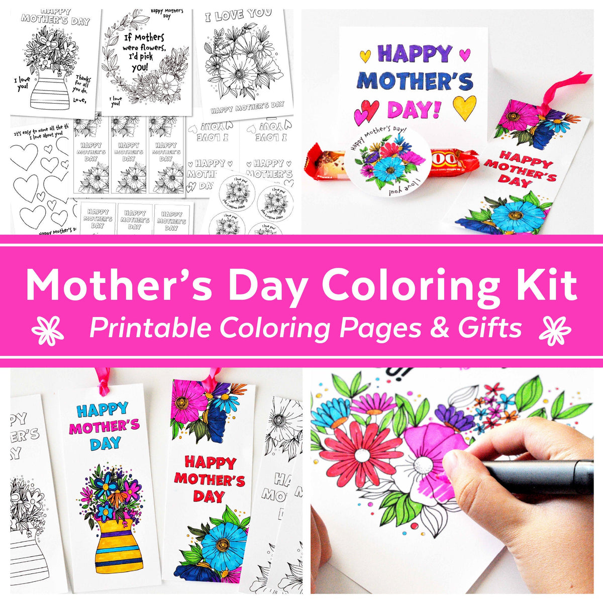 Mother's Day Coloring Kit 🖍 – Ministering Printables