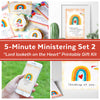 5-Minute Ministering Kit Set 2 | LDS Ministering Helps | Inspirational Printables for LDS Women
