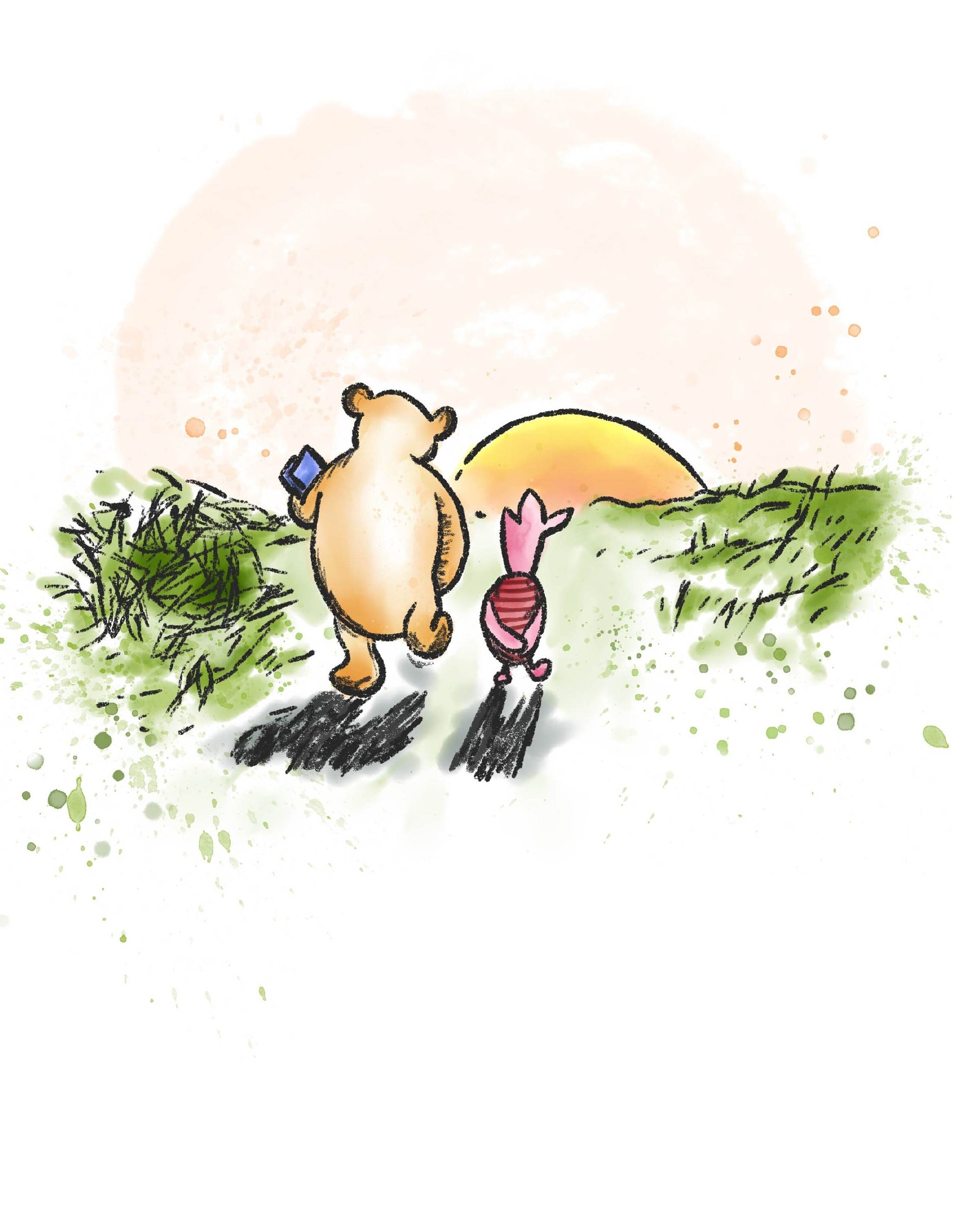 Classic Winnie-the-Pooh Pre-made Background Templates – Ministering Printables classic-winnie-the-pooh-pre-made-background-templates-ministering-printables