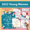 2023 Young Women Theme | 2023 Youth Theme | 2023 LDS Youth Theme Posters | 2023 LDS Youth Theme Binder Covers | 2023 Young Women Gifts