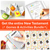 New Testament Memory Printable Game | Bible Game for Kids