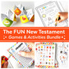 The FUN New Testament Games And Activities Bundle | Bible Games for Kids | 2023 Come Follow Me