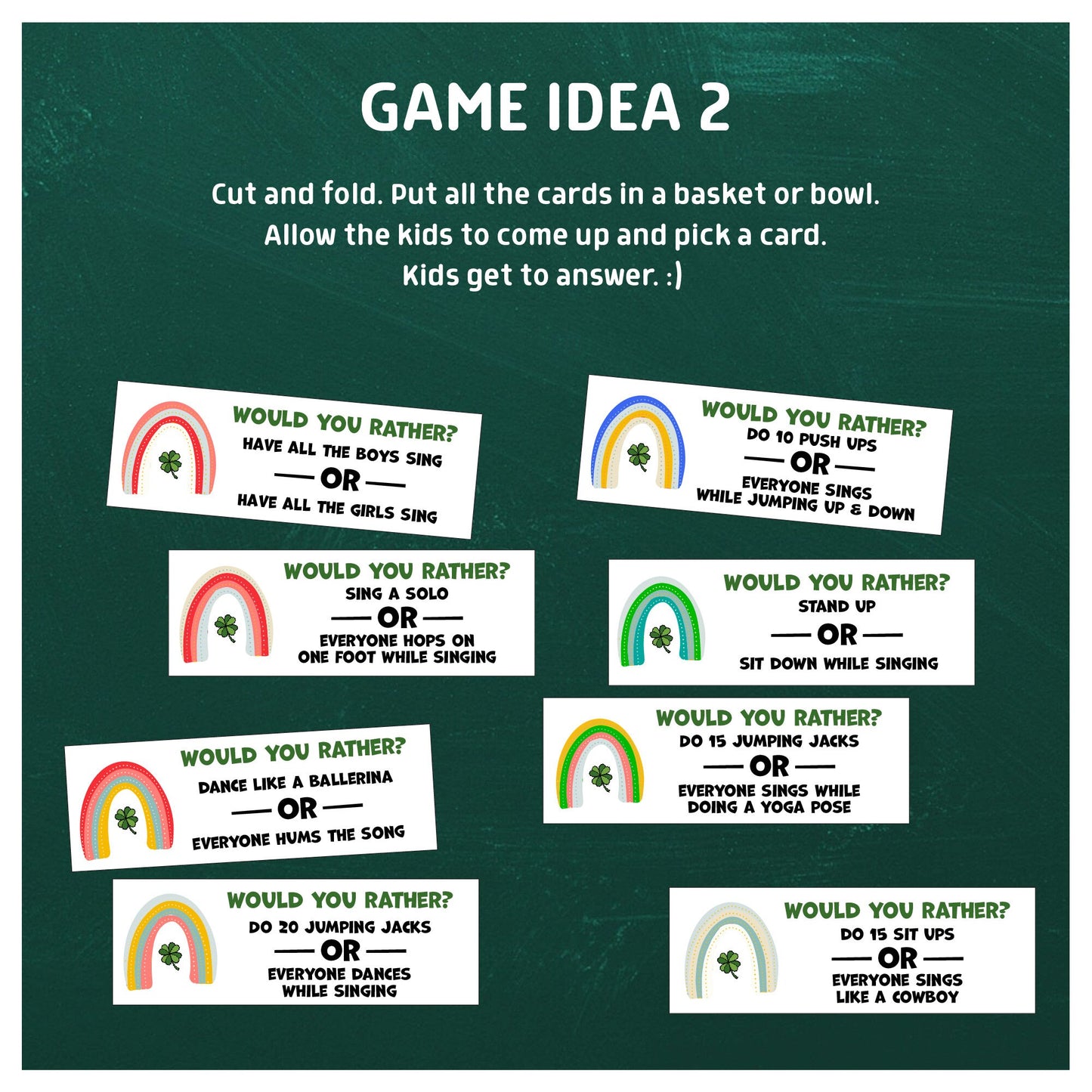 The St. Patrick's Day LDS Singing Time Kit | LDS Singing Time Helper Kit