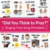 Did You Think To Pray? Primary Song Chart | March 2023 LDS Singing Time | Singing Time Flipchart for Primary Come, Follow Me