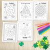 St. Patrick's Day Coloring and Activity Bundle for Kids | Instant Download | St. Patrick'S Day Download