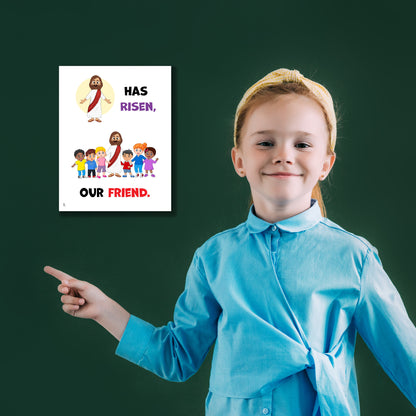 April 2023 LDS Singing Time | "Jesus Is Risen"  | Singing Time Flipchart for Primary Come, Follow Me