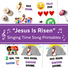 April 2023 LDS Singing Time | "Jesus Is Risen"  | Singing Time Flipchart for Primary Come, Follow Me