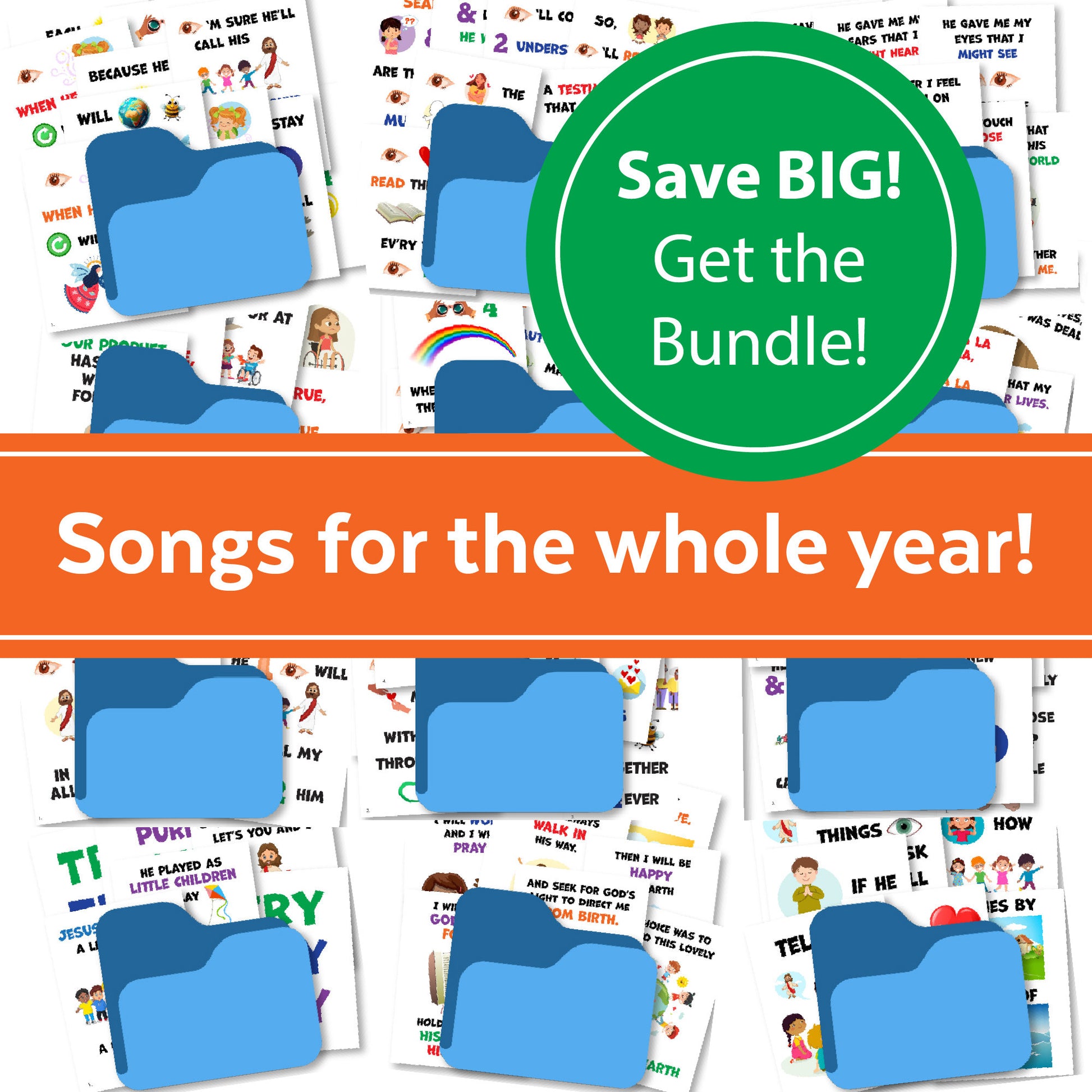 Choose the Right | February 2024 Singing Time Flipchart for LDS Primary Come, Follow Me