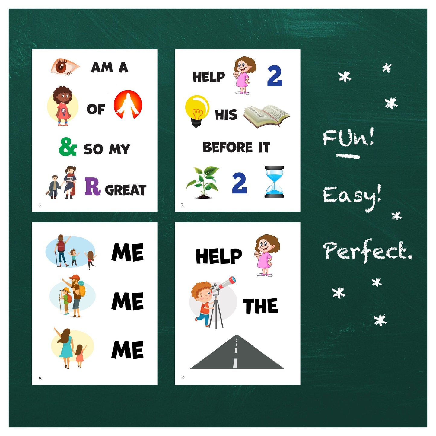 I Am a Child of God | Singing Time Flipchart for Primary Come, Follow Me