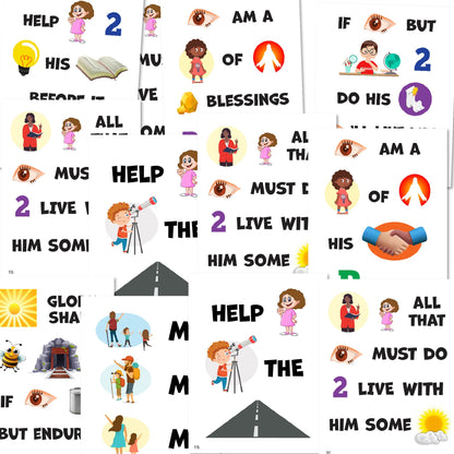 I Am a Child of God | Singing Time Flipchart for Primary Come, Follow Me