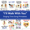 I'll Walk With You | Singing Time Flipchart for LDS Primary Come, Follow Me