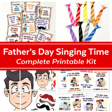 Father's Day Singing Time Complete Printable Kit