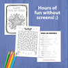 4th of July Coloring and Activity Bundle for Kids | Instant Download
